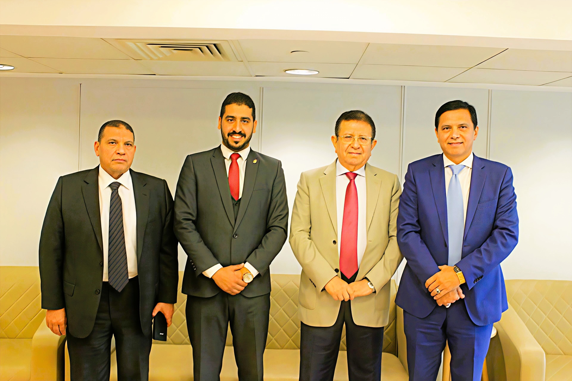 Delegation with Senior Egyptian Officials